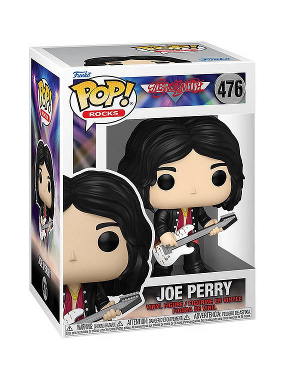 La figurine funko pop à l'effigie de Joe Perry du groupe Aerosmith est disponible à Ciel rouge Dijon