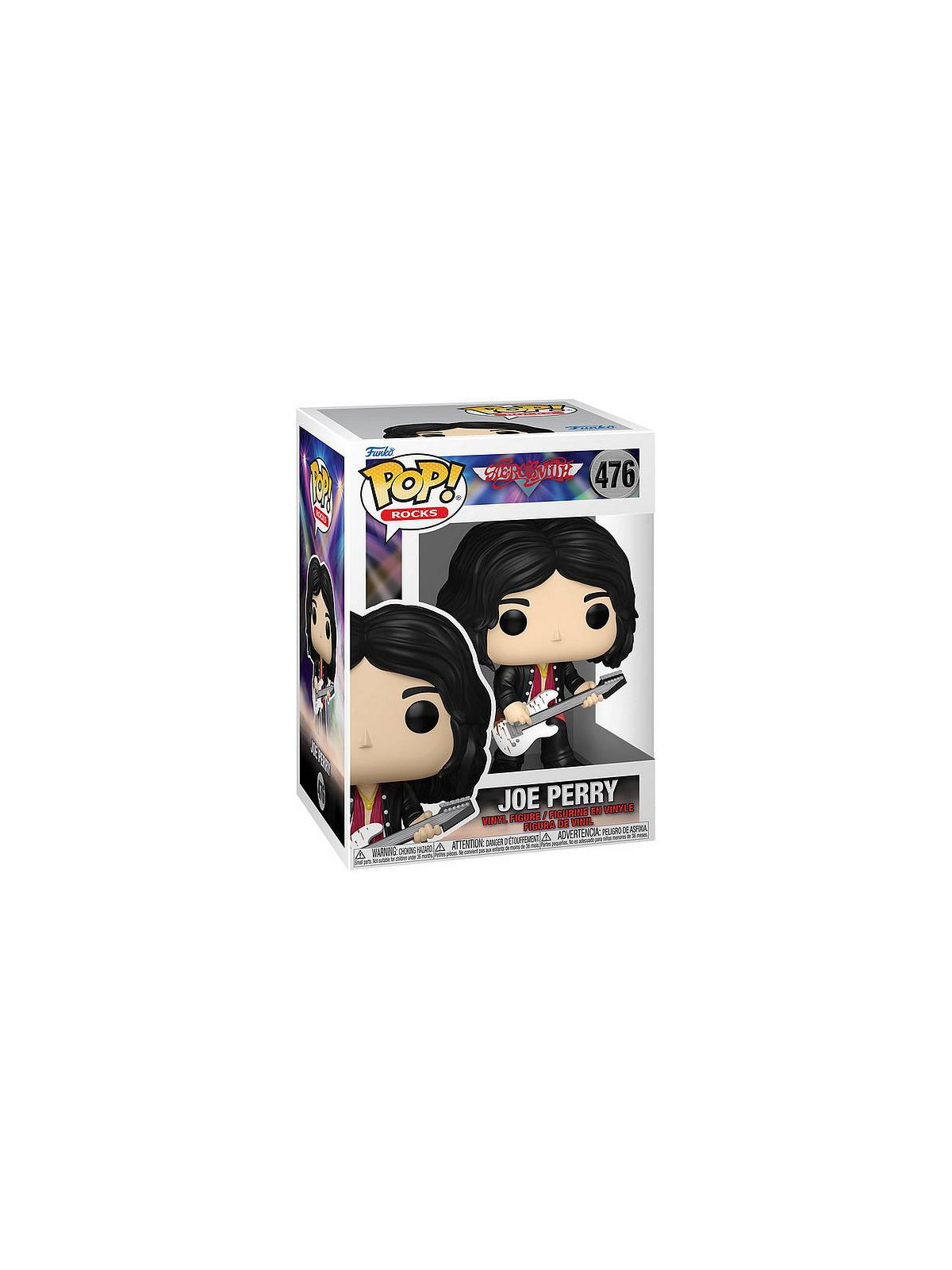 La figurine funko pop à l'effigie de Joe Perry du groupe Aerosmith est disponible à Ciel rouge Dijon