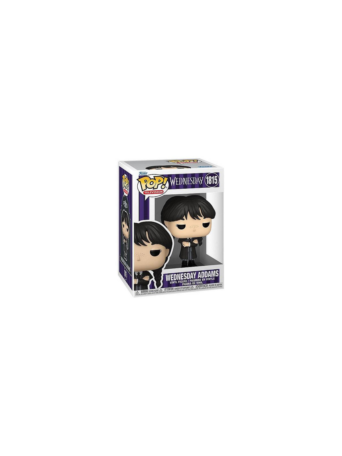 La figurine pop Wednesday addams est disponible à Ciel rouge Dijon