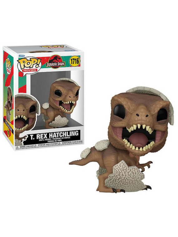 La figurine pop dinosaure T.Rex hatchling de l'univers Jurassic Park est disponible à Ciel rouge Dijon