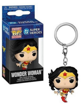 Le porte-clé figurine pop funko Wonder Woman est disponible à Ciel rouge Dijon