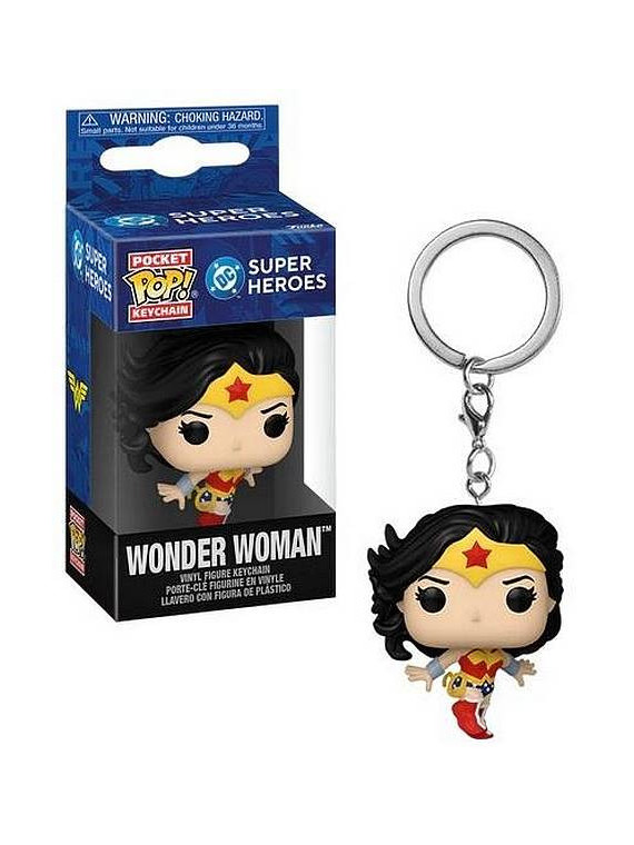 Le porte-clé figurine pop funko Wonder Woman est disponible à Ciel rouge Dijon