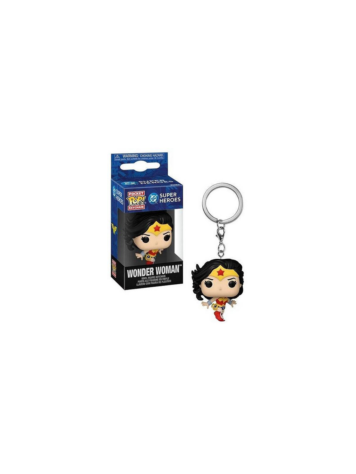 Le porte-clé figurine pop funko Wonder Woman est disponible à Ciel rouge Dijon