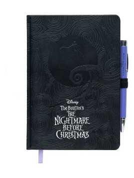 Le carnet avec son stylo Nightmare before Christmas de Burton est disponible à Ciel rouge Dijon