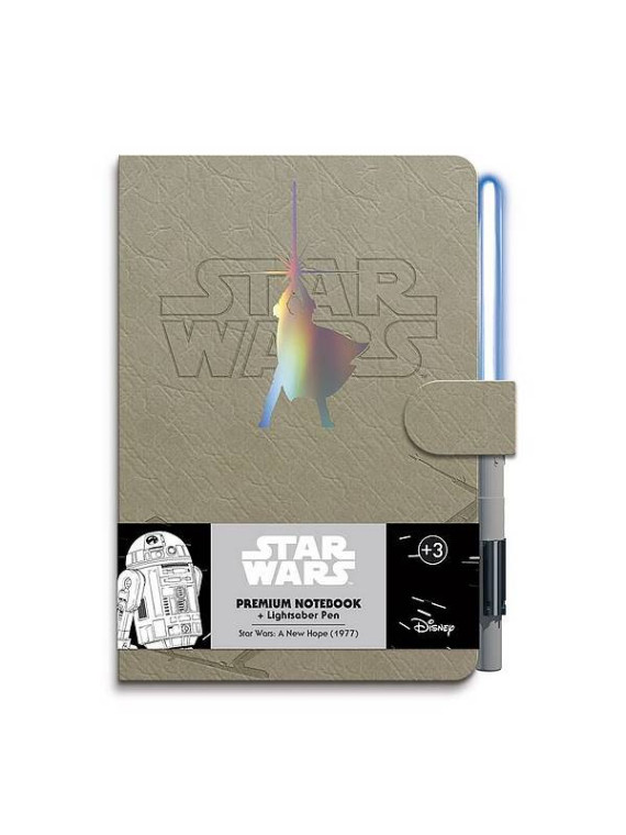 Le carnet avec son stylo luke Skywalker de l'univers Star Wars est disponible à Ciel rouge Dijon