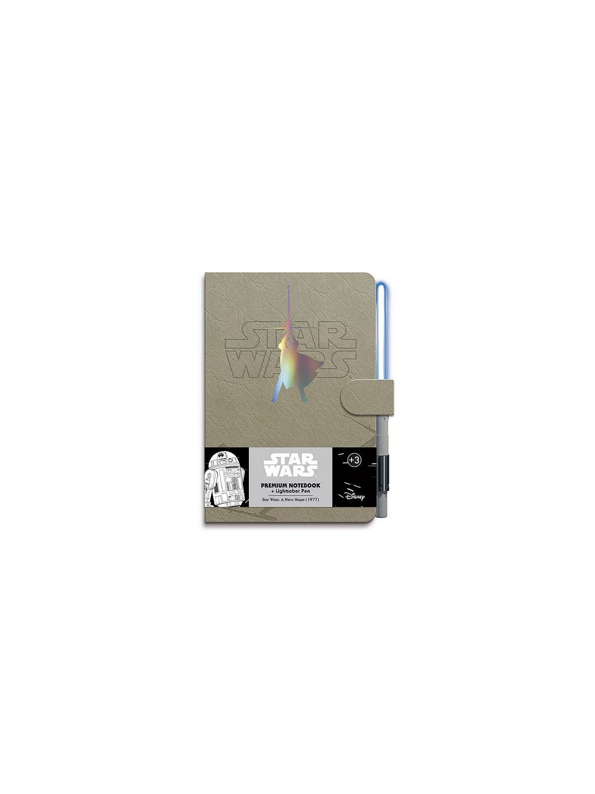 Le carnet avec son stylo luke Skywalker de l'univers Star Wars est disponible à Ciel rouge Dijon