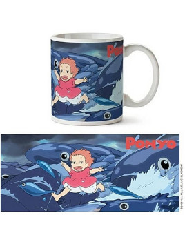 Le mug Ponyo sur la falaise de l'univers Ghibli/Miyazaki est disponible à Ciel rouge Dijon