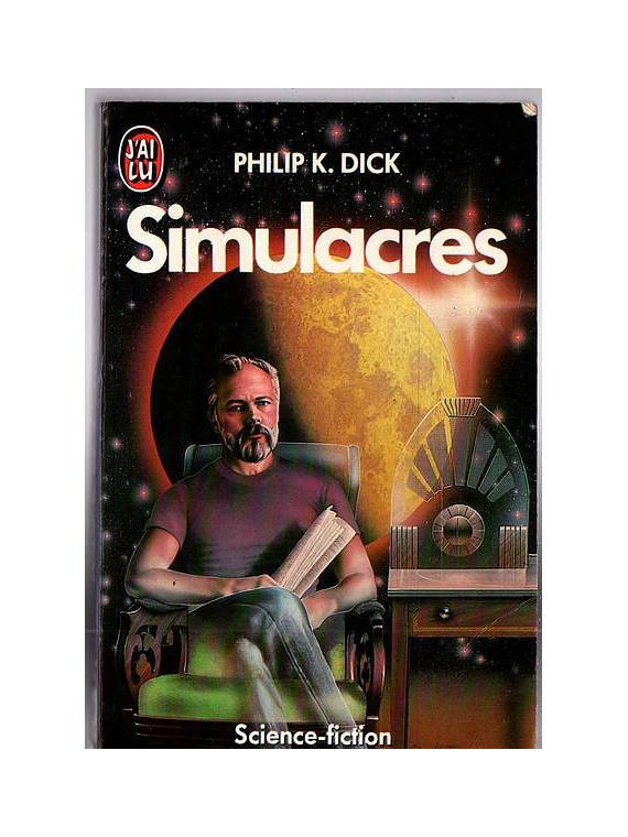 Le livre de science-fiction Simulacres de Dick est disponible en occasion à Ciel rouge Dijon
