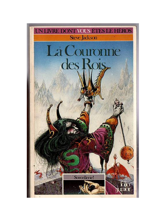 Le livre dont vous êtes le héros La couronne des rois est disponible en occasion à Ciel rouge Dijon