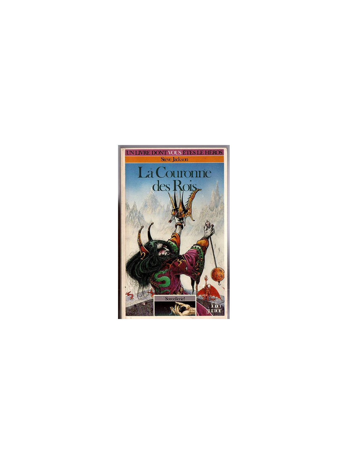Le livre dont vous êtes le héros La couronne des rois est disponible en occasion à Ciel rouge Dijon
