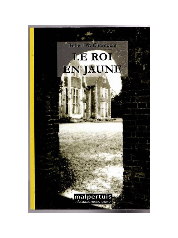 Le livre fantastique Le roi en jaune de Robert Chambers est disponible en occasion à Ciel rouge Dijon