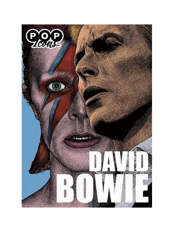 Le numéro de la revue Pop Icons dédié à David Bowie est disponible à Ciel rouge Dijon