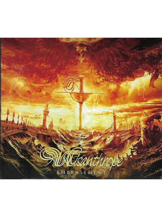 Le cd death metal progressif Embrasement de Misanthrope est disponible à Ciel rouge Dijon