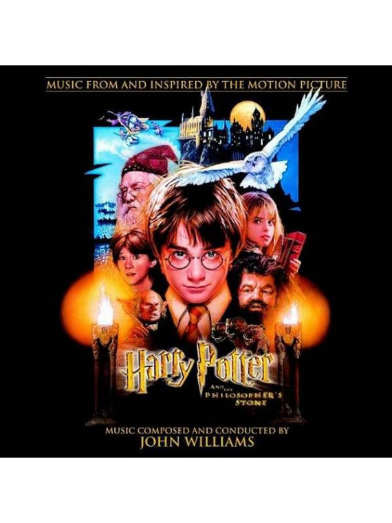 La bo de Harry Potter and the philosopher stone de John Williams est disponible à Ciel rouge Dijon
