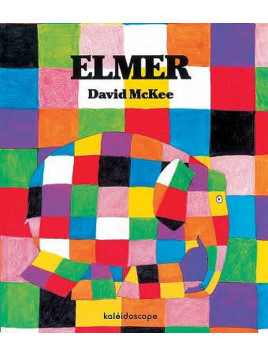 Le beau livre jeunesse Elmer de David Mckee est disponible à Ciel rouge Dijon