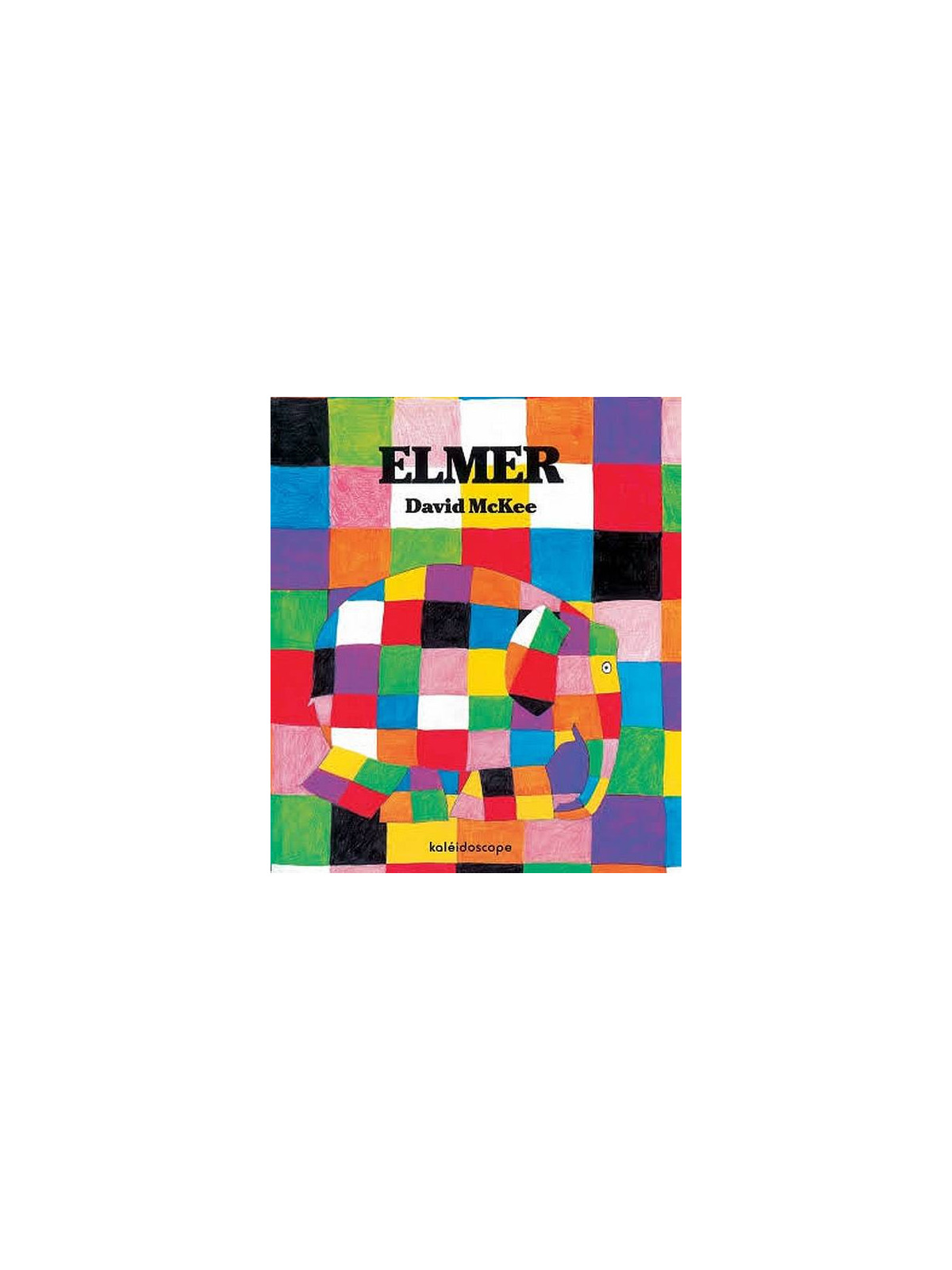 Le beau livre jeunesse Elmer de David Mckee est disponible à Ciel rouge Dijon