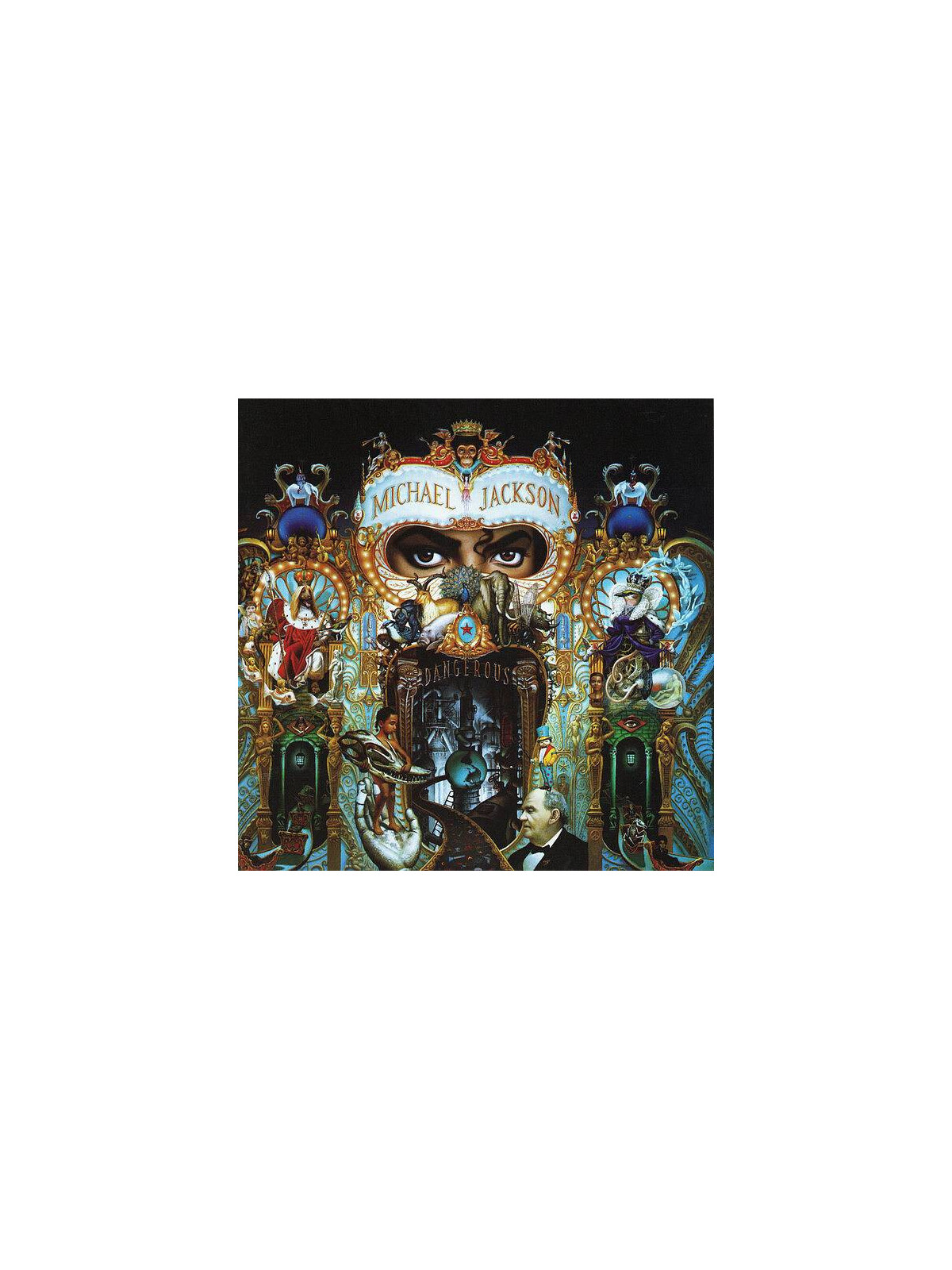 L'album Dangerous de Michael Jackson est disponible en cd à Ciel rouge Dijon
