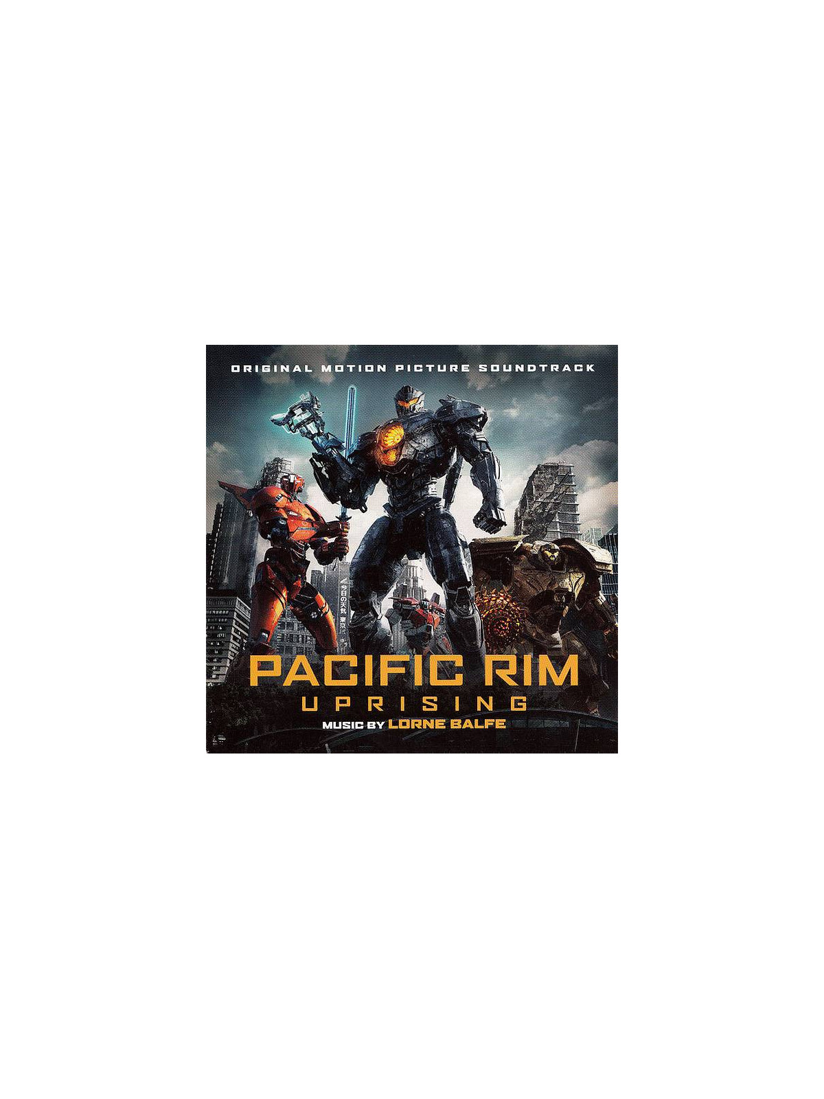La bo symphonique Pacifir Rim Uprising par Lorne Balfe est en rayon en cd à Ciel rouge Dijon
