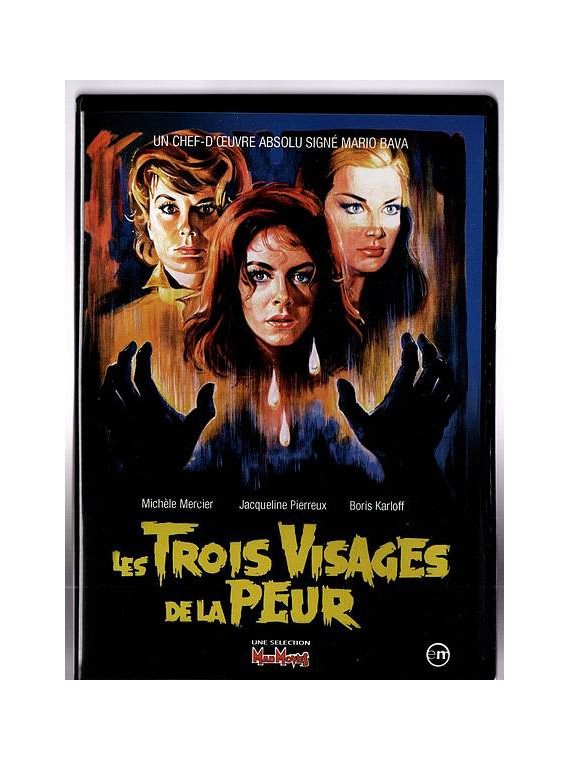 Le film fantastique/horreur Les trois visages de la peur de Mario Bava est disponible en dvd d'occasion à Ciel rouge Dijon