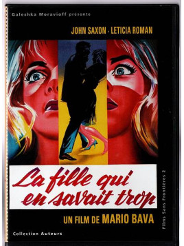 Le film thriller La fille qui en savait trop de Mario Bava est disponible en dvd d'occasion à Ciel rouge Dijon