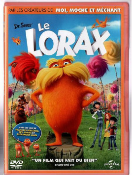Le film d'animation Le lorax de Kyle Balda et Chris Renaud est disponible en dvd d'occasion à Ciel rouge Dijon