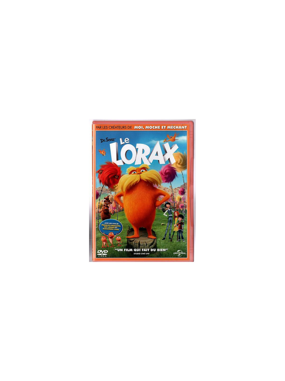 Le film d'animation Le lorax de Kyle Balda et Chris Renaud est disponible en dvd d'occasion à Ciel rouge Dijon