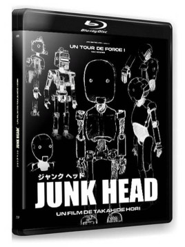 Le film animation/sf Junk head de Takahide Hori est disponible en blu-ray à Ciel rouge Dijon