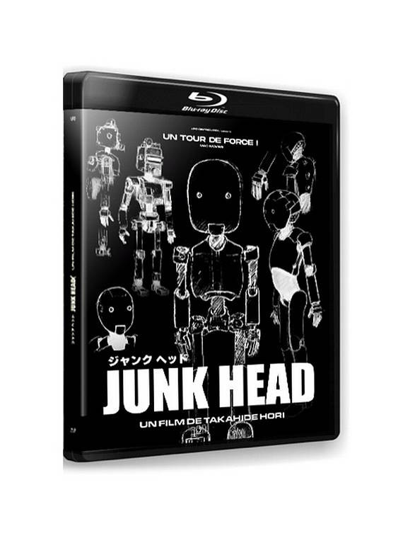 Le film animation/sf Junk head de Takahide Hori est disponible en blu-ray à Ciel rouge Dijon