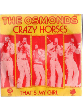 Le vinyle 45t Crazy horses de The Osmonds est disponible en occasion à Ciel rouge Dijon