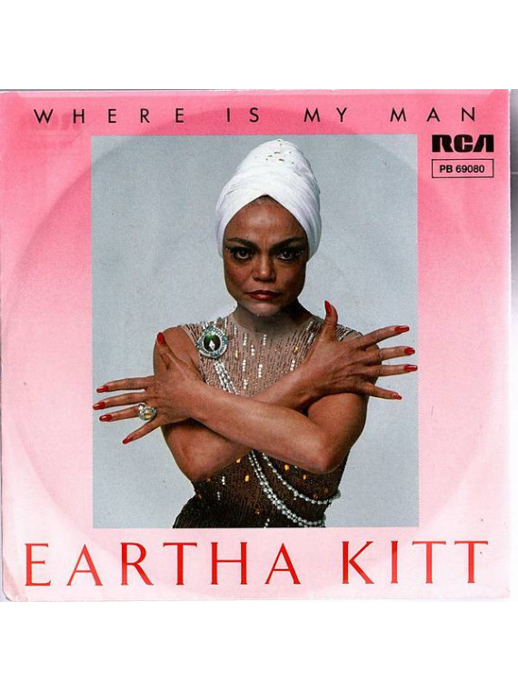 Le single Where is my man de Eartha Kitt est disponible en vinyle d'occasion à Ciel rouge Dijon