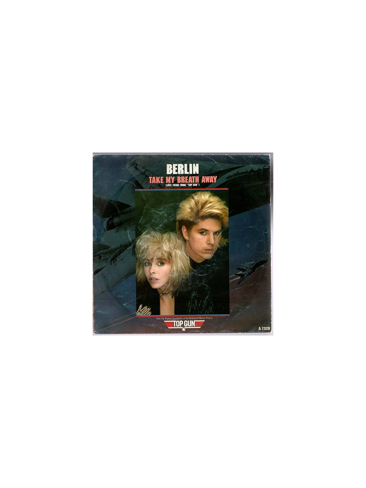 Le vinyle 45t Take my breath away de Berlin est disponible en occasion à Ciel rouge Dijon