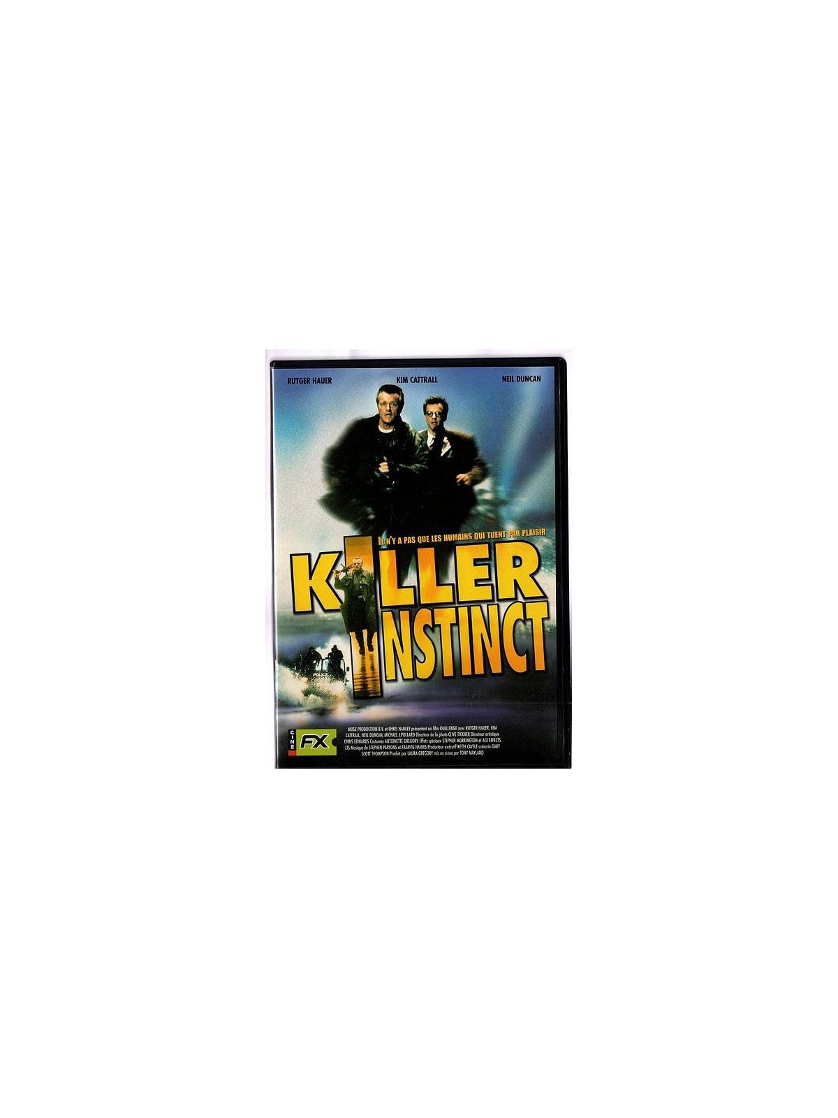 Le dvd sf Killer instinct de Tony Mayland est disponible en occasion à Ciel rouge Dijon