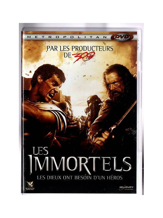 Le dvd fantasy Les immortels de Tarem Singh est disponible en occasion à Ciel rouge Dijon