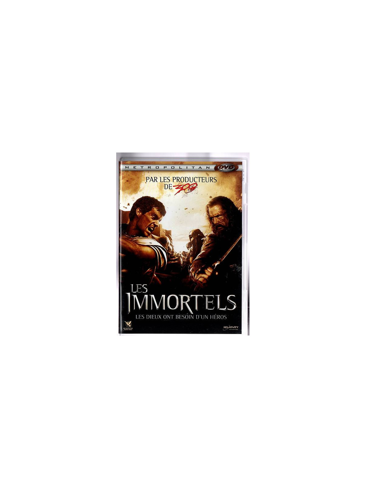 Le dvd fantasy Les immortels de Tarem Singh est disponible en occasion à Ciel rouge Dijon