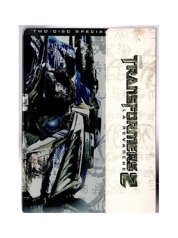 Le double dvd de Transformers 2 la revanche est disponible en steelbook à Ciel rouge Dijon