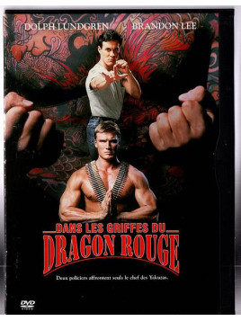 Le film d'action Dans les griffes du dragon rouge de Mark Lester est disponible en dvd d'occasion à Ciel rouge Dijon