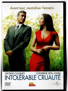 La comédie Intolérable cruauté de Joel Coen est disponible en dvd d'occasion à Ciel rouge Dijon
