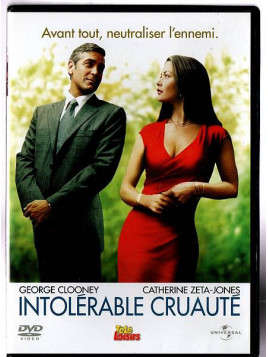 La comédie Intolérable cruauté de Joel Coen est disponible en dvd d'occasion à Ciel rouge Dijon