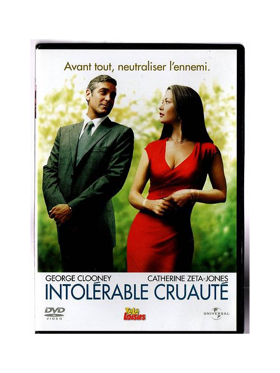 La comédie Intolérable cruauté de Joel Coen est disponible en dvd d'occasion à Ciel rouge Dijon