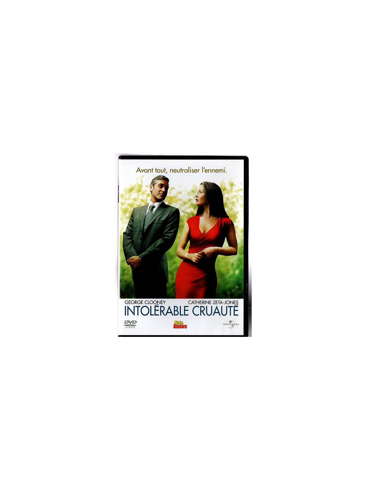 La comédie Intolérable cruauté de Joel Coen est disponible en dvd d'occasion à Ciel rouge Dijon