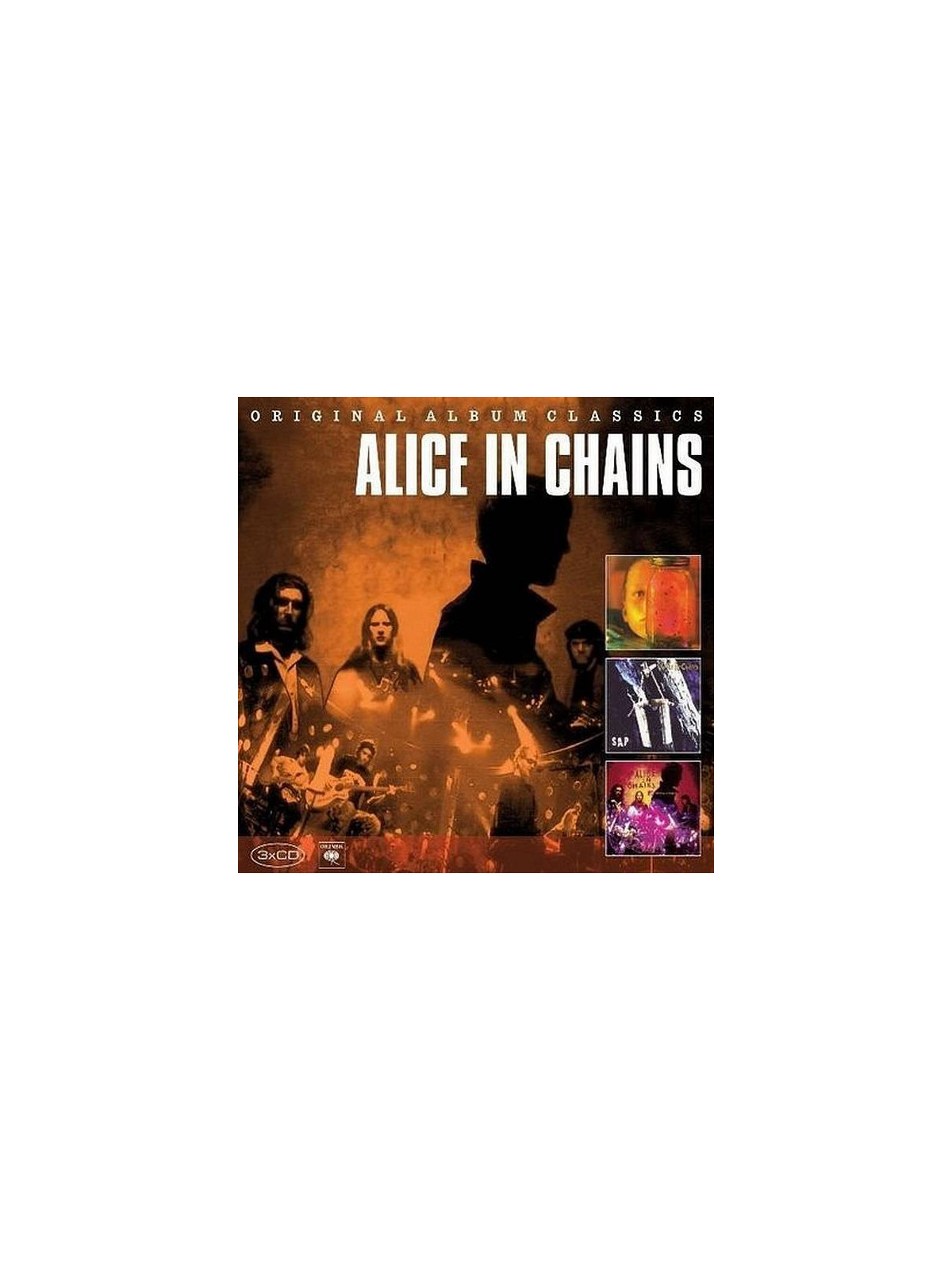 Le coffret regroupant 3 albums d'Alice in chains est disponible à Ciel rouge Dijon