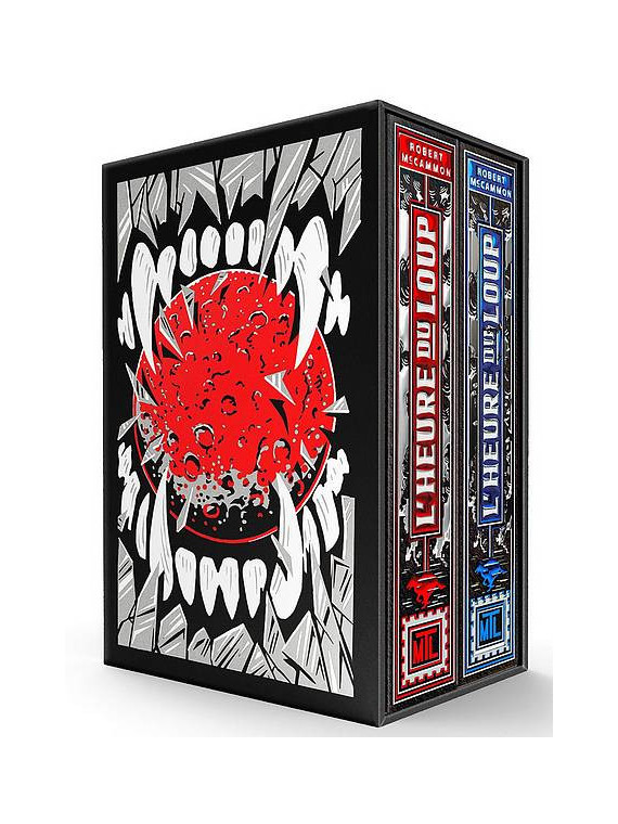 Le coffret fantastique contenant les deux livres de l'heure du loup de McCammon est disponible à Ciel rouge Dijon