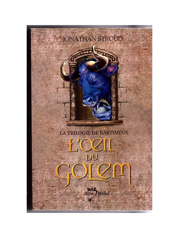 Le livre fantasy L'oeil du golem de Jonathan Stroud est disponible en occasion à Ciel rouge Dijon