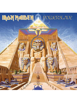 Le vinyle de Iron maiden : Powerslave est en stock à Ciel rouge, disquaire indépendant au centre-ville de Dijon