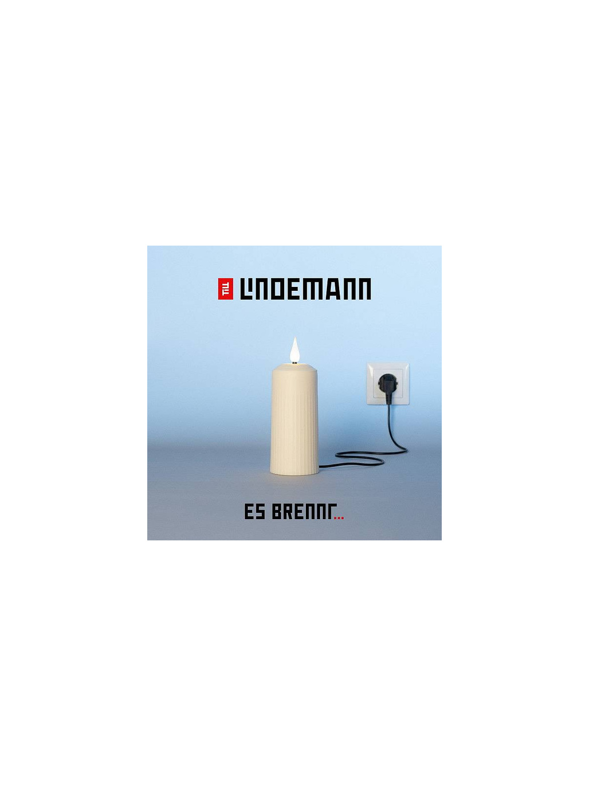 Le cd metal-indus Es brennt de Till Lindemann est disponible à Ciel rouge Dijon