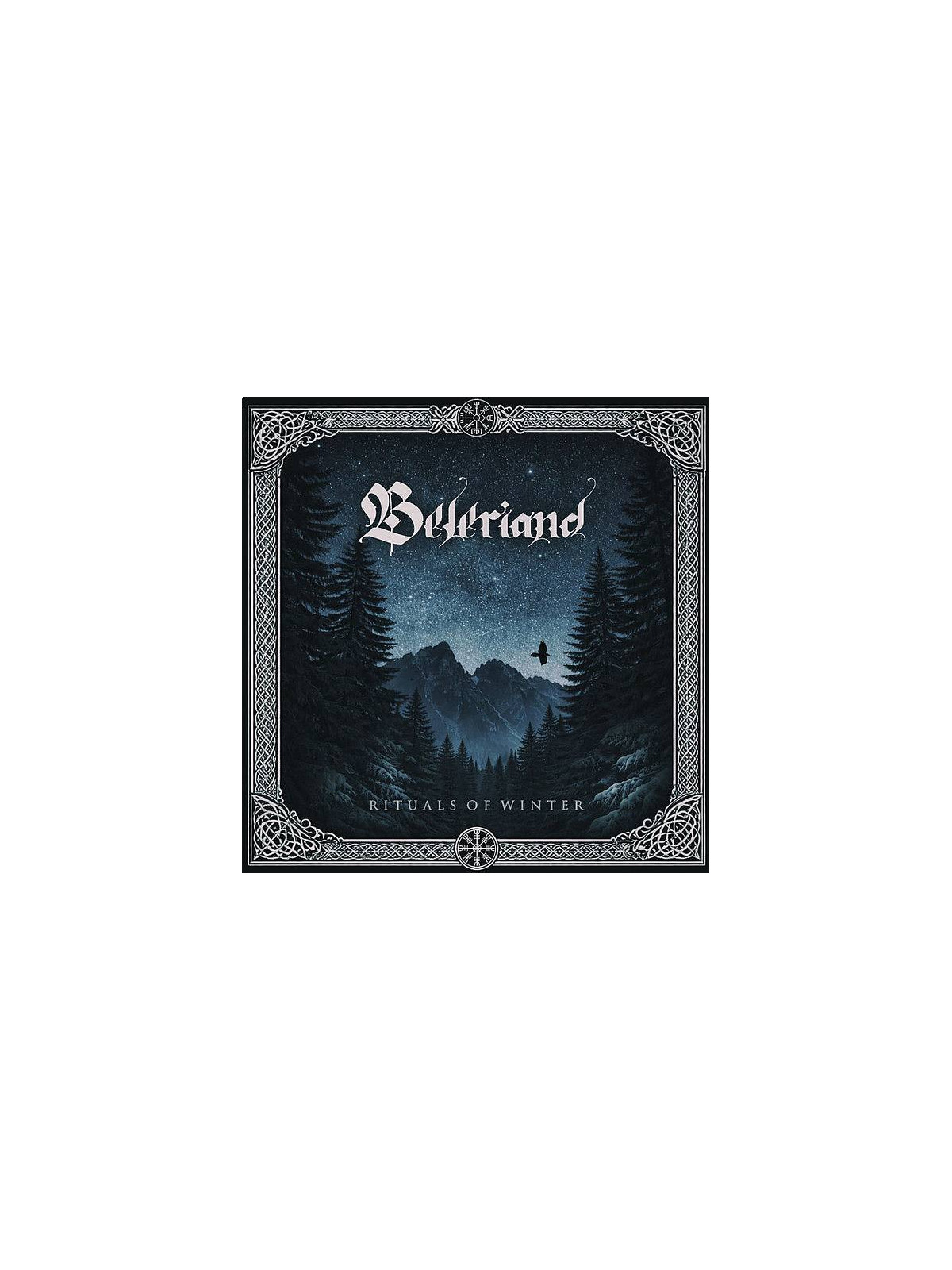 Le cd de metal Rituals of winter de Beleriand est disponible à Ciel rouge Dijon