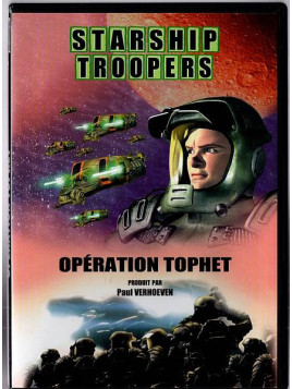 Le dvd Opération Tophet de la série animée sf Starship troopers est disponible en occasion à Ciel rouge Dijon