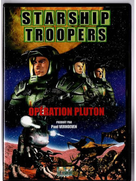 Le dvd Opération Pluton de la série animée sf Starship troopers est disponible en occasion à Ciel rouge Dijon