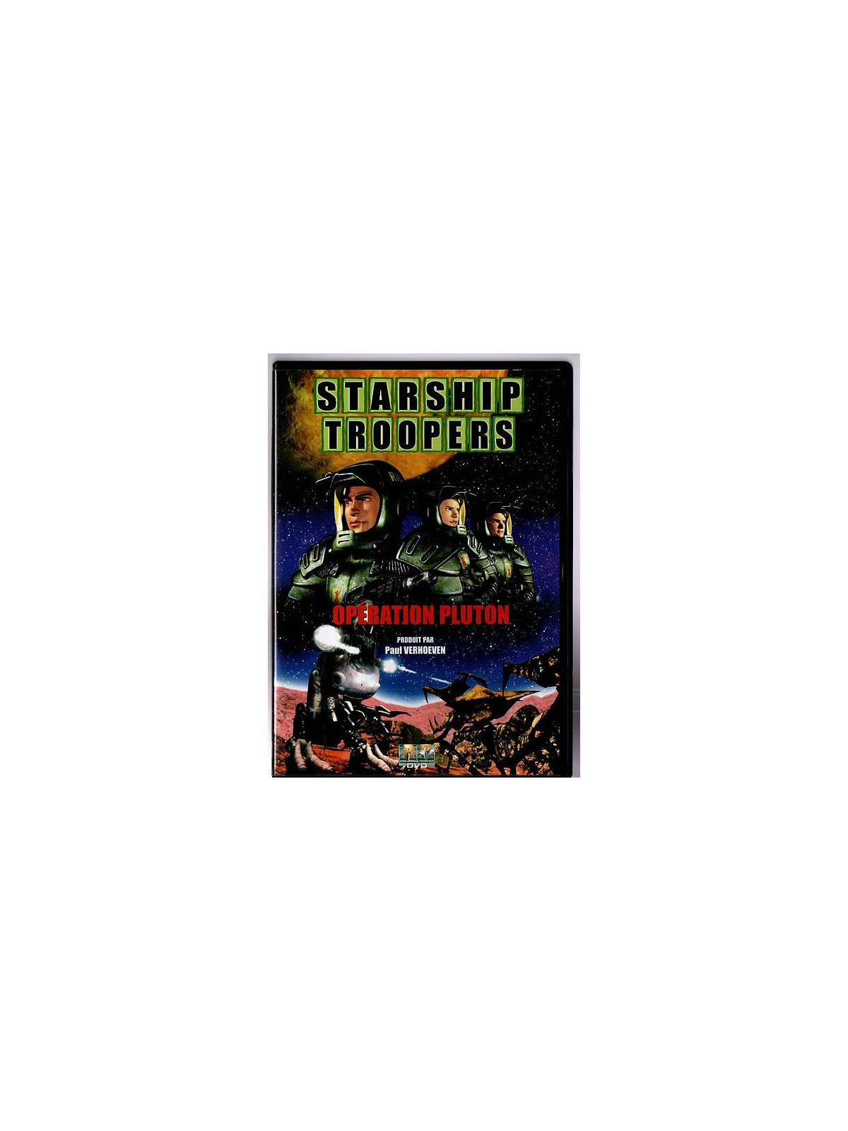 Le dvd Opération Pluton de la série animée sf Starship troopers est disponible en occasion à Ciel rouge Dijon