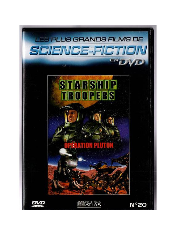 Le dvd Opération Pluton de la série animée sf Starship troopers est disponible en occasion à Ciel rouge Dijon